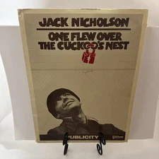 ONE FLEW OVER THE CUCKOO'S NEST  1975 Press Kit With One Photo