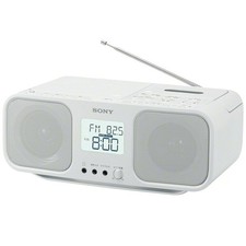 Sony Infrared CD Radio Cassette Recorder CFD-S401 White CFD-S401 Very Good