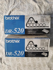2 Genuine Brother DR-520 Black Drum Unit DCP-8060 8065 HL-5280DW 5250D 5240