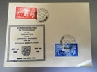 GB STAMPS FIRST DAY COVER 1948 LIBERATION FOR THE CHANNEL ISLANDS JERSEY