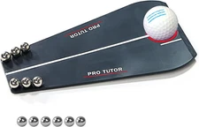 Golf Putting Tutor, Golf Hitting Mat, Putting Mirror Training Aid, Puttout Circu