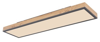 GLOBO WD4-CCT DORO Deckenleuchte Aluminium Graphit, LED - 2500 lm, dimmbar, mit