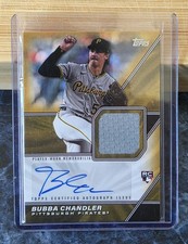 2026 Topps Major League Material Rookie Auto GOLD MLMA-BC Bubba Chandler /50