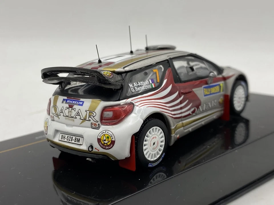 Ixo Models Citroen DS3 WRC Al-Attiyah Sweden Rally 2012  RAM503 1:43 Diecast - Immagine 2 di 4