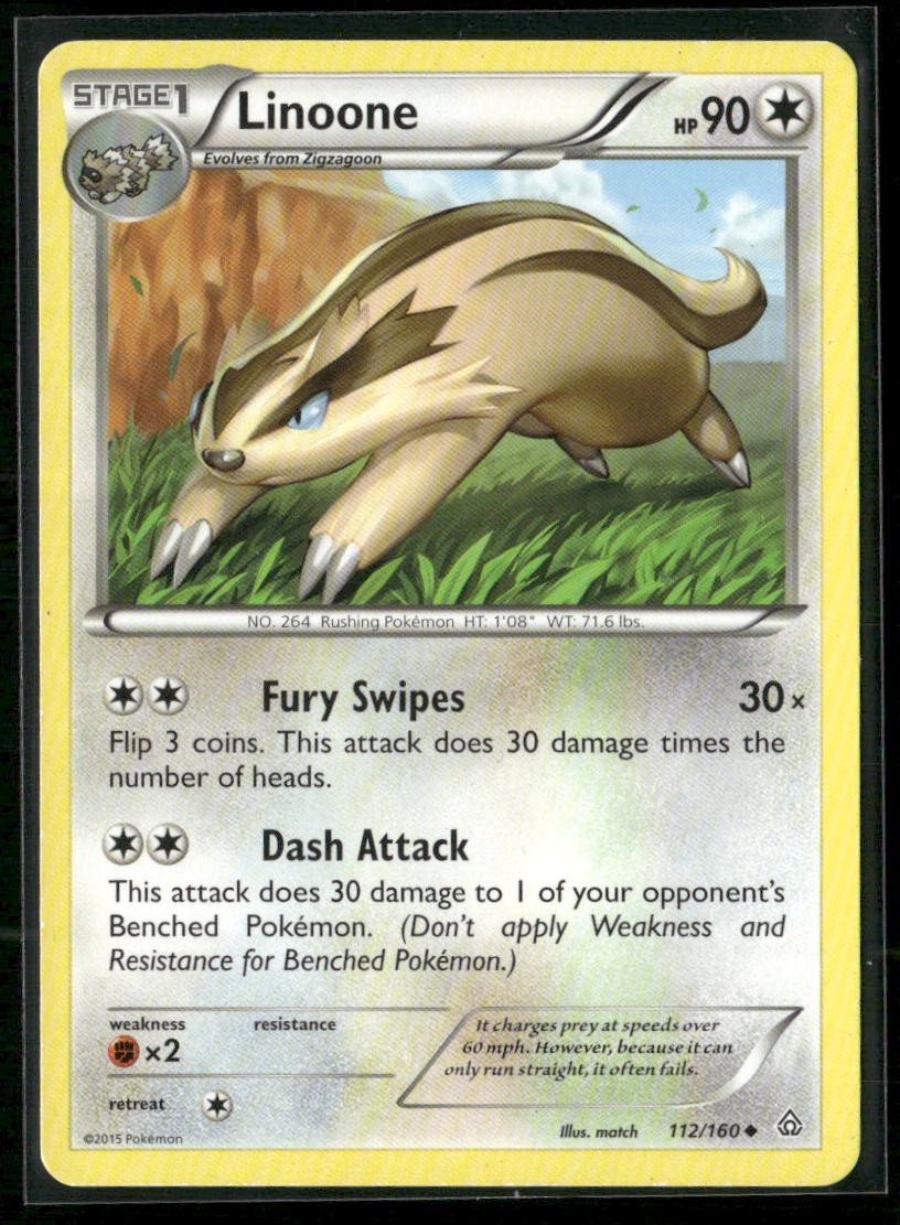 Linoone XY - Primal Clash 112/160 Normal LP