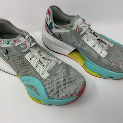Nike Air Zoom Superrep 3 Womens 10.5 Grafitti Graphics Shoes Sneakers Trainers