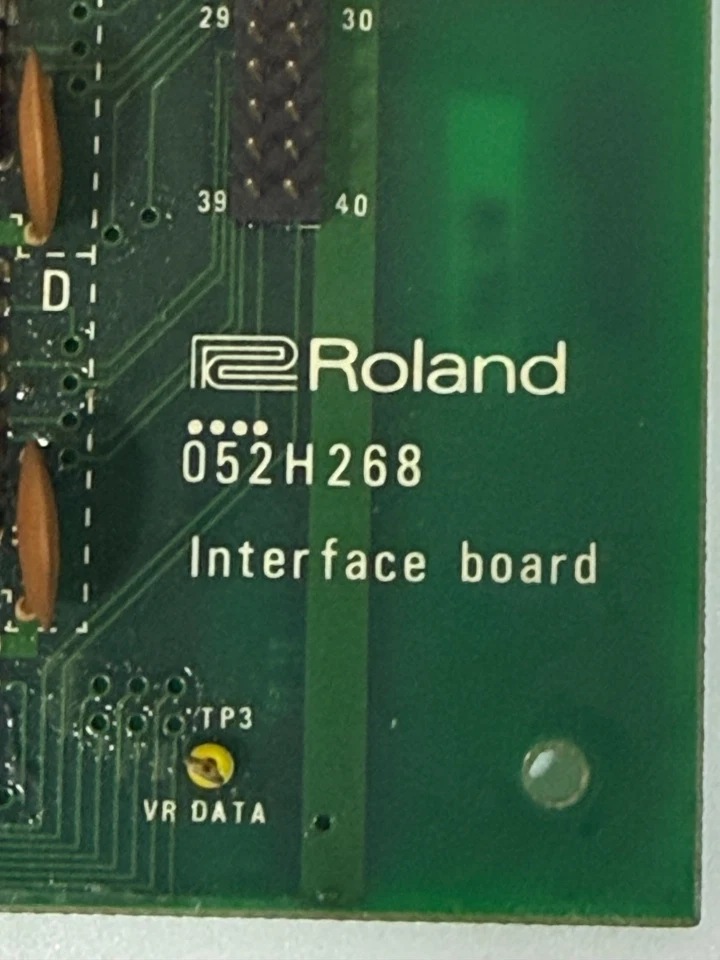 Roland Jupiter 8 Synthesizer 12 Bit Interface Board 052h268 Am6012 DAC 4x IR3109 - Bild 2 von 4