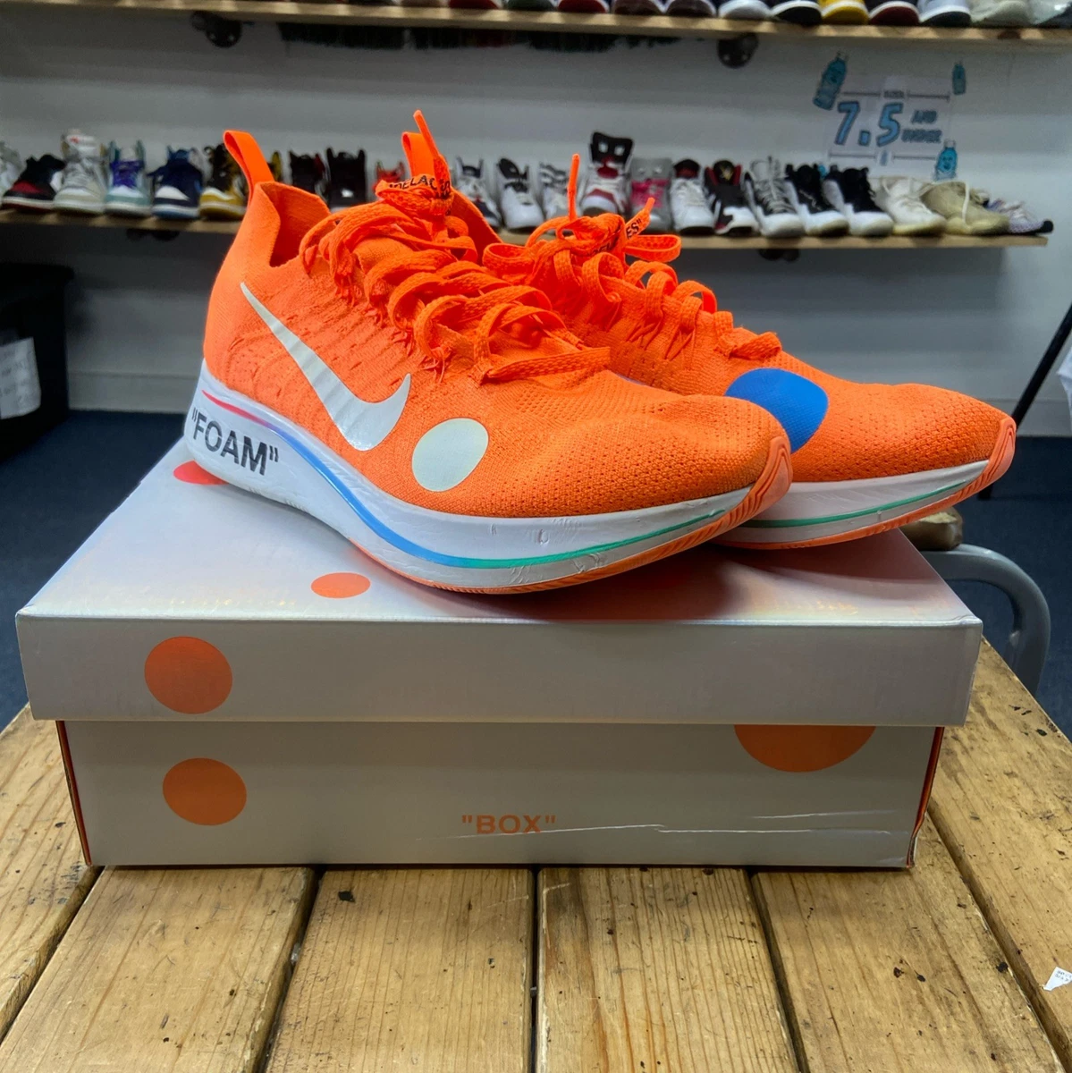 Las mejores ofertas en Nike Off-White x Zoom Fly Mercurial Flyknit