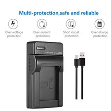 USB Charger for Casio NP-20 NP20 Exilim EX-M1 EX-M2 EX-Z77 EX-Z5 EX-S770 EX-Z60