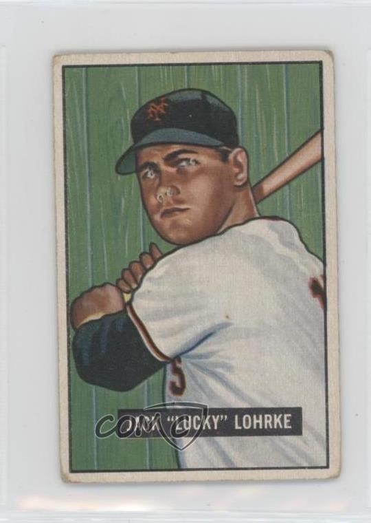 1951 Bowman Jack Lohrke #235 uq5