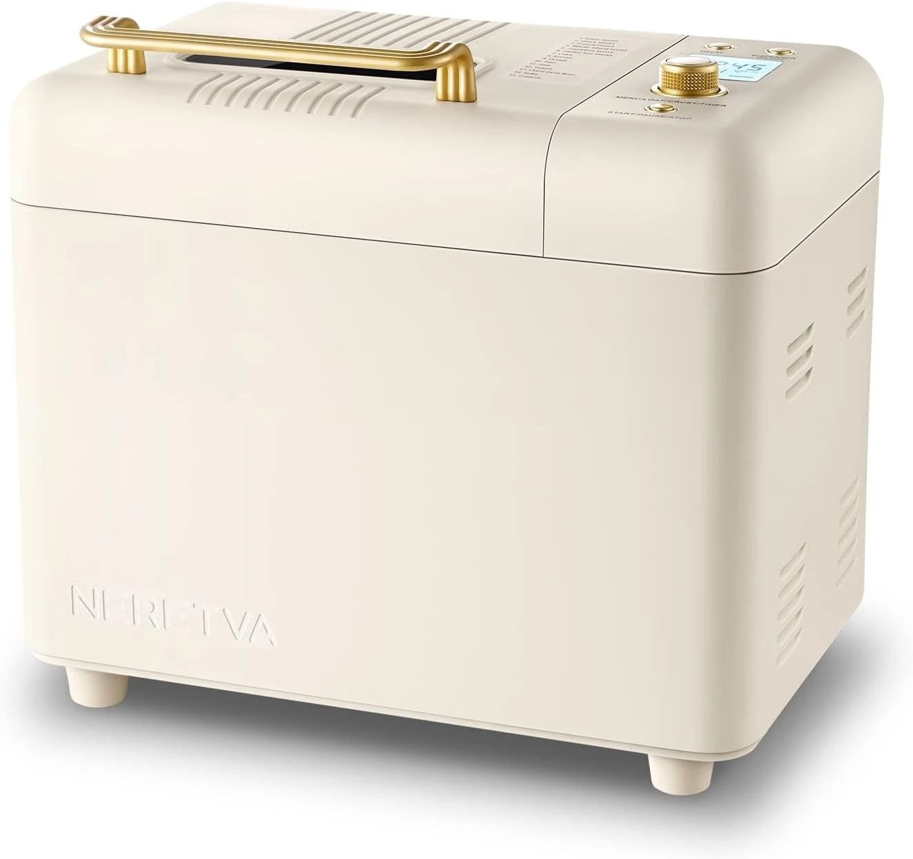 Neretva 2.2LB 15 in 1 Bread Maker Auto Nut Dispenser