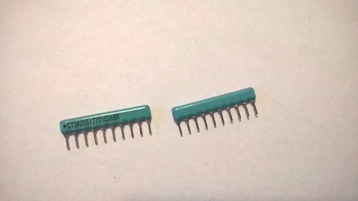 ZML154 Qty 10 pcs  CTS 770103680  Resistor Network 68 Ohm 2% 5-Resistor 10-SIP