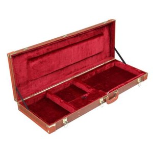 Ktaxon Cases Hard-Shell PU Wood Case Fit TL ST 170 Electric Guitar With Lock Key