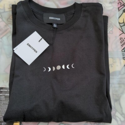 enhypen ツアーTシャツ　ロンT  日本限定　BLACK Mサイズ ENHYPEN World Tour FATE T-shirt (Fan-made) – ENHYPEN Universe
