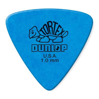 6-Pack of Dunlop Tortex Triangle Picks - 1.0 mm