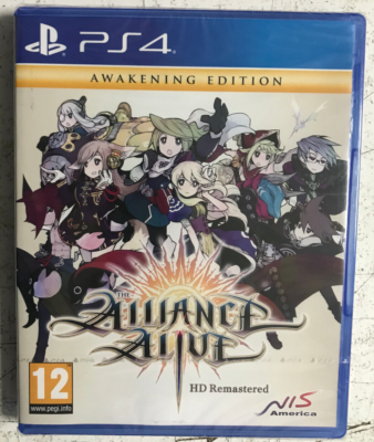 The Alliance Alive HD Remastered PS4