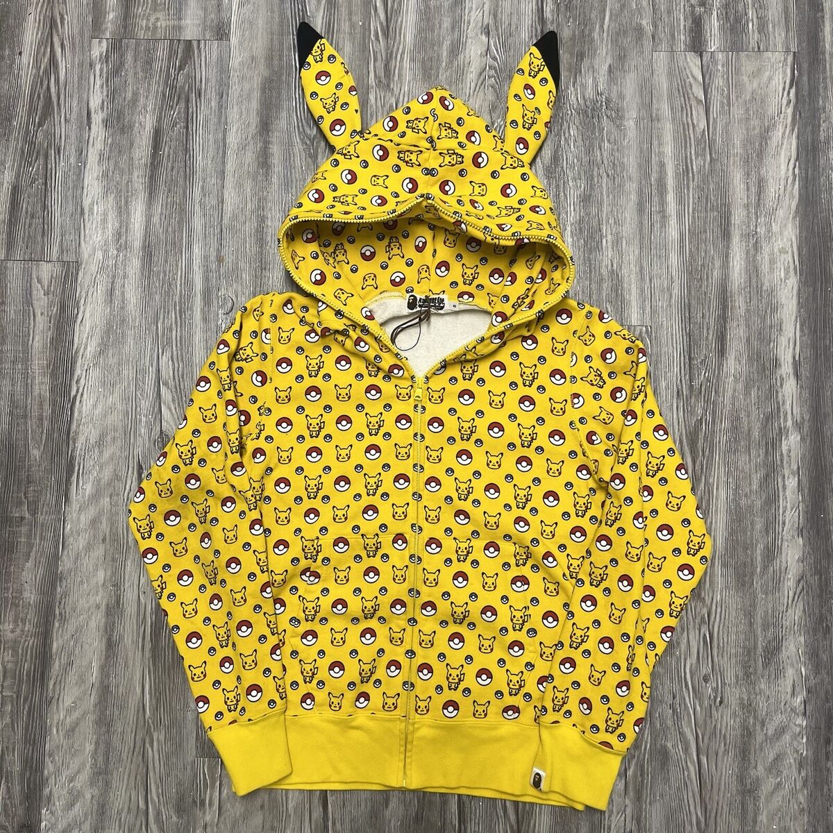Bape A BATHING APE x POKEMON FULL ZIP HOODIE Size S | eBay Bape A BATHING APE x POKEMON FULL ZIP HOODIE Size S | eBay