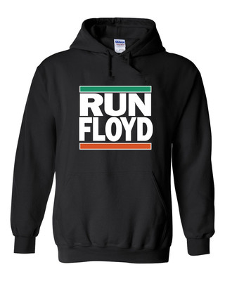 Floyd Mayweather Conor Mcgregor  ''RUN FLOYD''Jersey shirt Hooded SWEATSHIRT