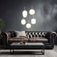 Pendelleuchte Esszimmerlampe Deckenleuchte HäNgelampe Metall Big Light