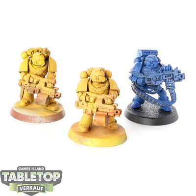 Space Marines - 3 Devastator Squad klassisch - grundiert