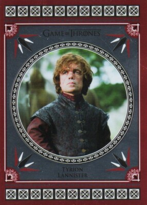 Game of Thrones Legends of the Realm: #26 Tyrion Ruby Parallel Card #38/50