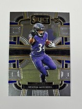 Keaton Mitchell 2023 Panini Select Concourse #10 Rookie RC