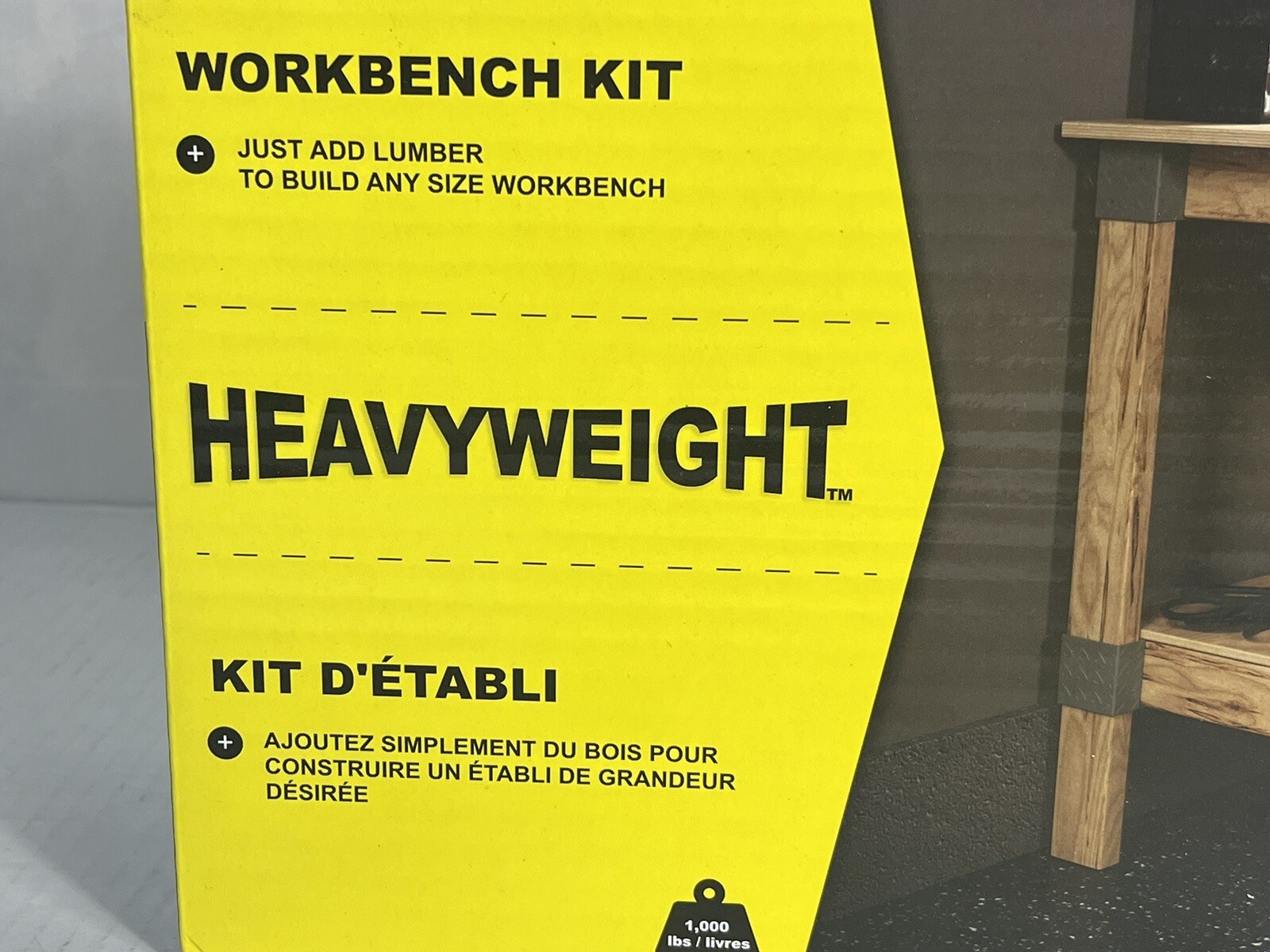 Workbench Heavyweight Kit To Build Any Size Workbench eBay
