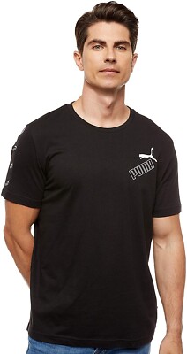 PUMA Amplified Tee Herren, Freizeitshirt, Trainingsshirt
