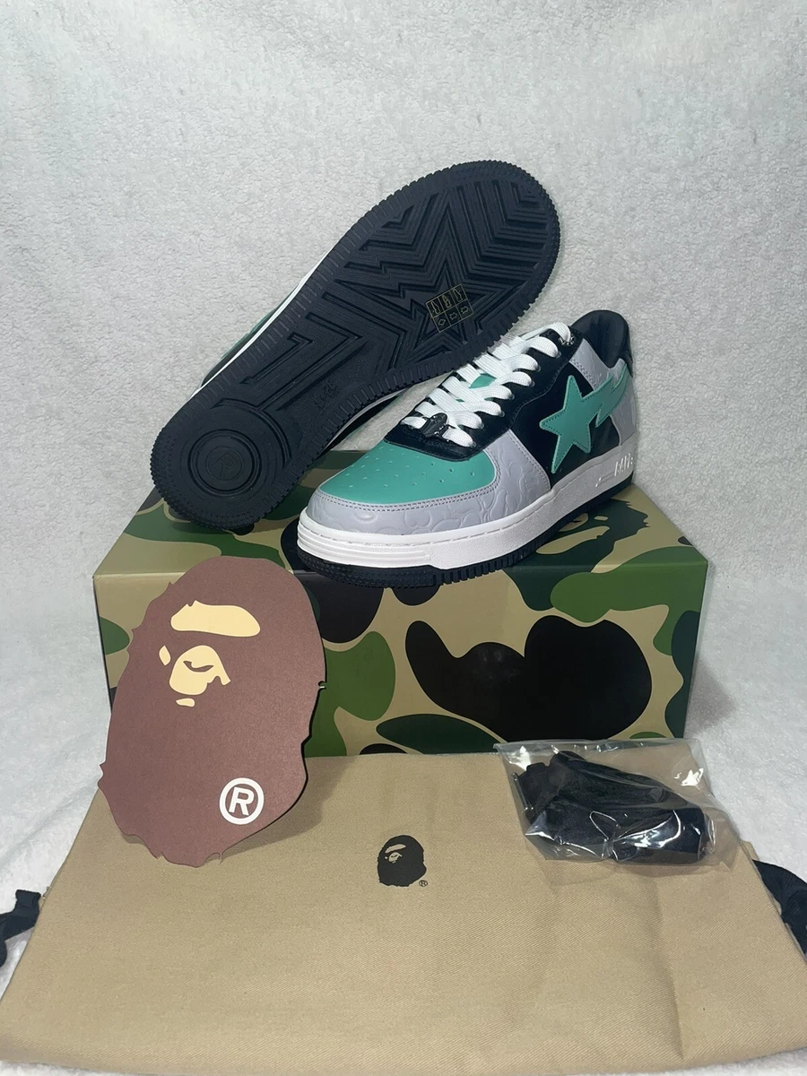 Size 10 - A Bathing Ape Bape Sta Low Grey Green 2021 | eBay