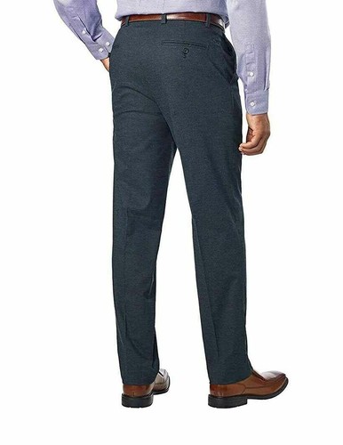 Kirkland Signature Men's Classic Fit Non Iron Comfort Pant, NWOT, Blue, 36x34 - Picture 2 of 7