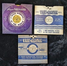 View-Master 3 Reels Guatemala City, Chichicastenango, Antigua Lake Atitlan