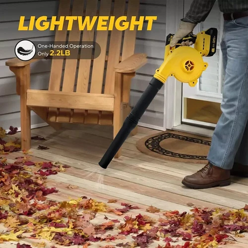 Cordless Leaf Blower for 18V Makita Battery 2-in-1 Electric Leaf Blower&Vacuum - Picture 2 of 12