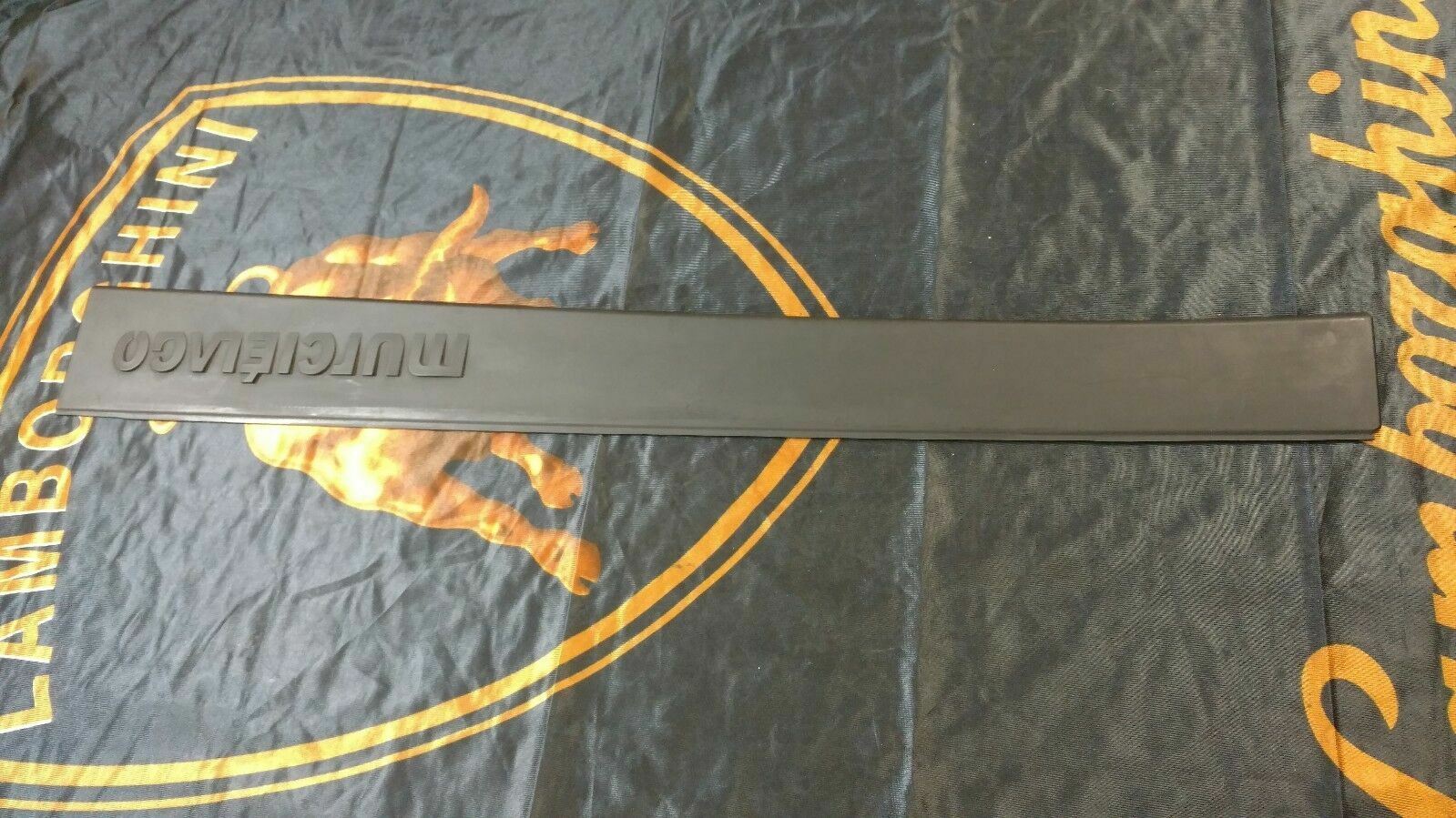 LAMBORGHINI MURCIELAGO LP640 DRIVER LEFT SIDE DOOR SILL SCUFF PLATE OE 410853491