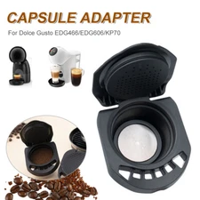 Reusable Capsule Adapter for Dolce Gusto EDG466/EDG606/KP70 Coffee Pod Converter