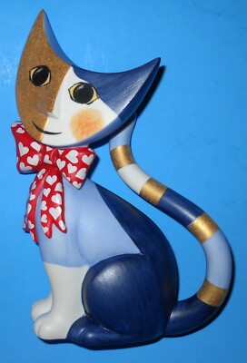 Goebel Modernist Rosina Wachtmeister Cat Figurine ROMEO Limited