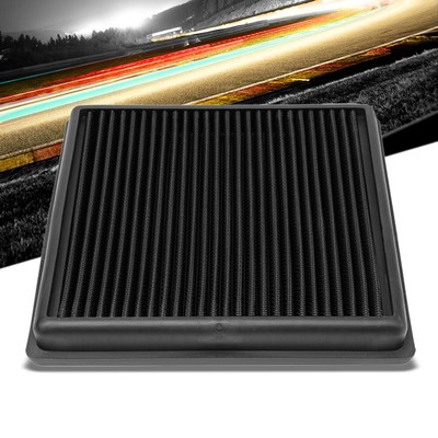 Black High Flow Performance Drop-In Panel Air Filter For 14-17 VW Sportvan L4