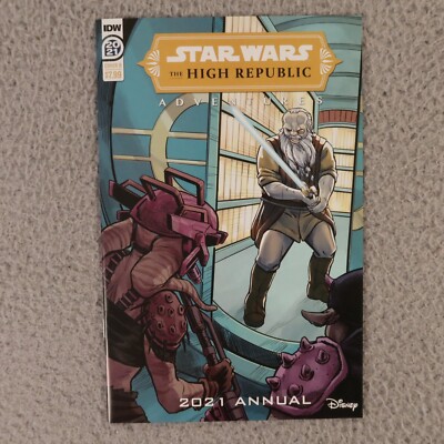 Star Wars High Republic Adventures 2021 Annual Cover B Loo Bell Zettifar  IDW NM