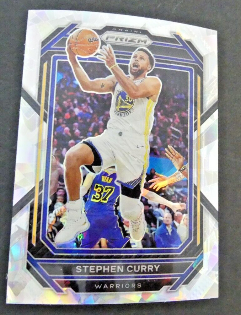 2022-23 Panini Prizm Prizms Ice #101 Stephen Curry