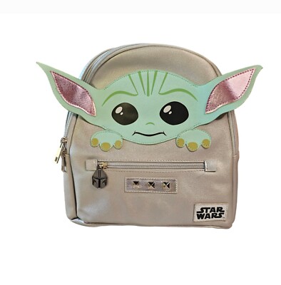 Disney Star Wars Baby Yoda Grogu Mandalorian Women's Mini Backpack