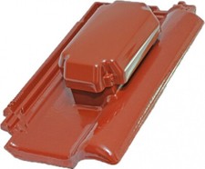 Sanitärlüfter DN 125 Rechteck für Jacobi J13 V Rhedach (Ton/PVC)