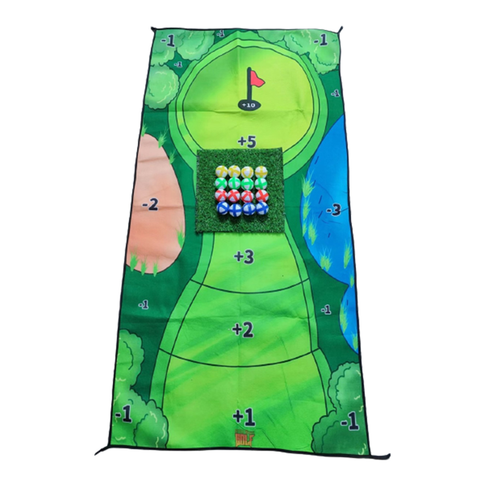 Battle RoyaleGolf Game Set Golf Indoor Putting Hitting Training Aid