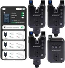 Rippton BiteKeeper Pro 3 Alarms & Receiver Fishing Alarm FREE RIPPTON HEADTORCH