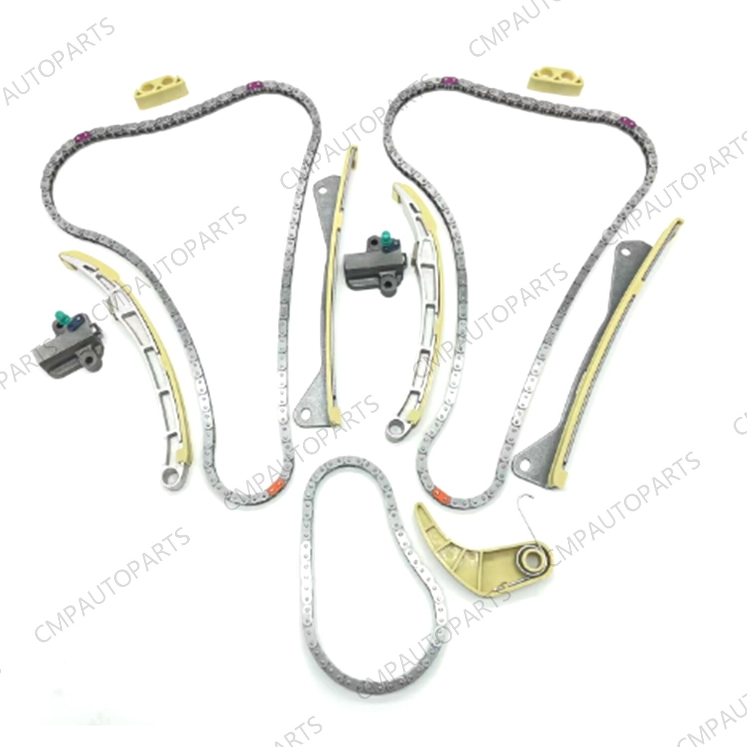 Timing Chain & Oil Pump Chain Kit for Hyundai KIA Sedona Azera Santa Fe