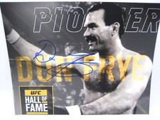 DON FRYE UFC MMA HALL OF FAME LEGEND AUTOGRAPHED 