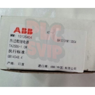 ABB  TA25DU-1.0M 0.63A-1A New in Box 1Pcs