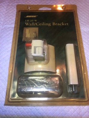 Vintage Bose Ub 20 Wall Ceiling Mounting Bracket Kit White New