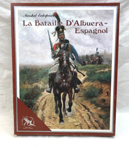 La Bataille D'Albuera Espagnol Board Game Clash of Arms Unpunched VG/NM