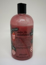 PHILOSOPHY UNDER THE MISTLETOE SHAMPOO BUBBLE BATH SHOWER GEL BODY WASH 16 READ