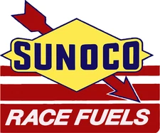 Sunoco RACE FUEL Gas sticker Vinyl Decal |10 Sizes!! with TRACKING