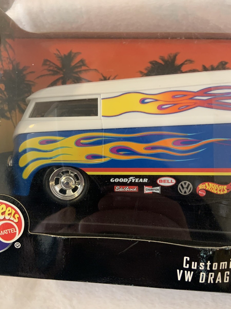 1:18 diecast HotWheels Customized VW Drag Bus. Item #26416